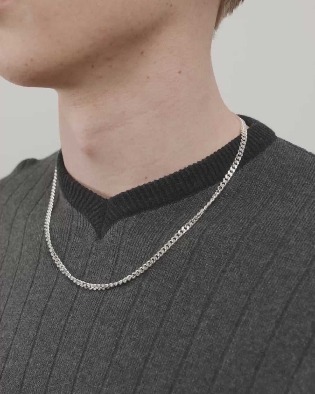 TARO necklace silver-plated