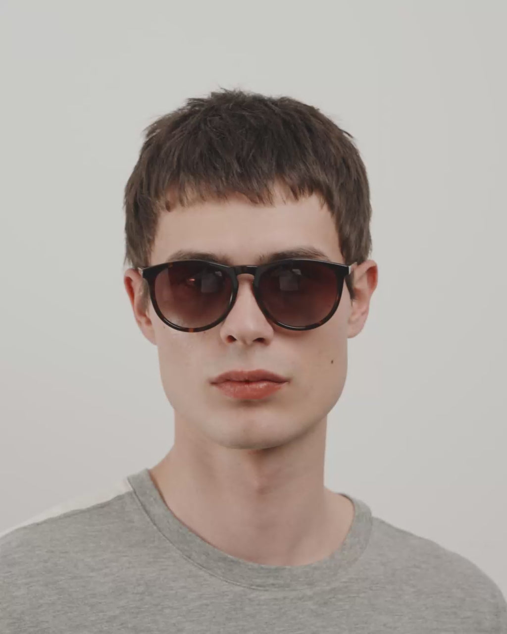 SAHARA Sonnenbrille Schildpatt-Braun