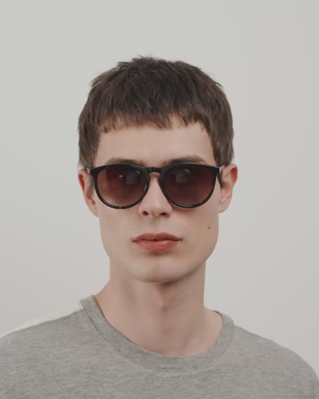 SAHARA Sonnenbrille Schildpatt-Braun