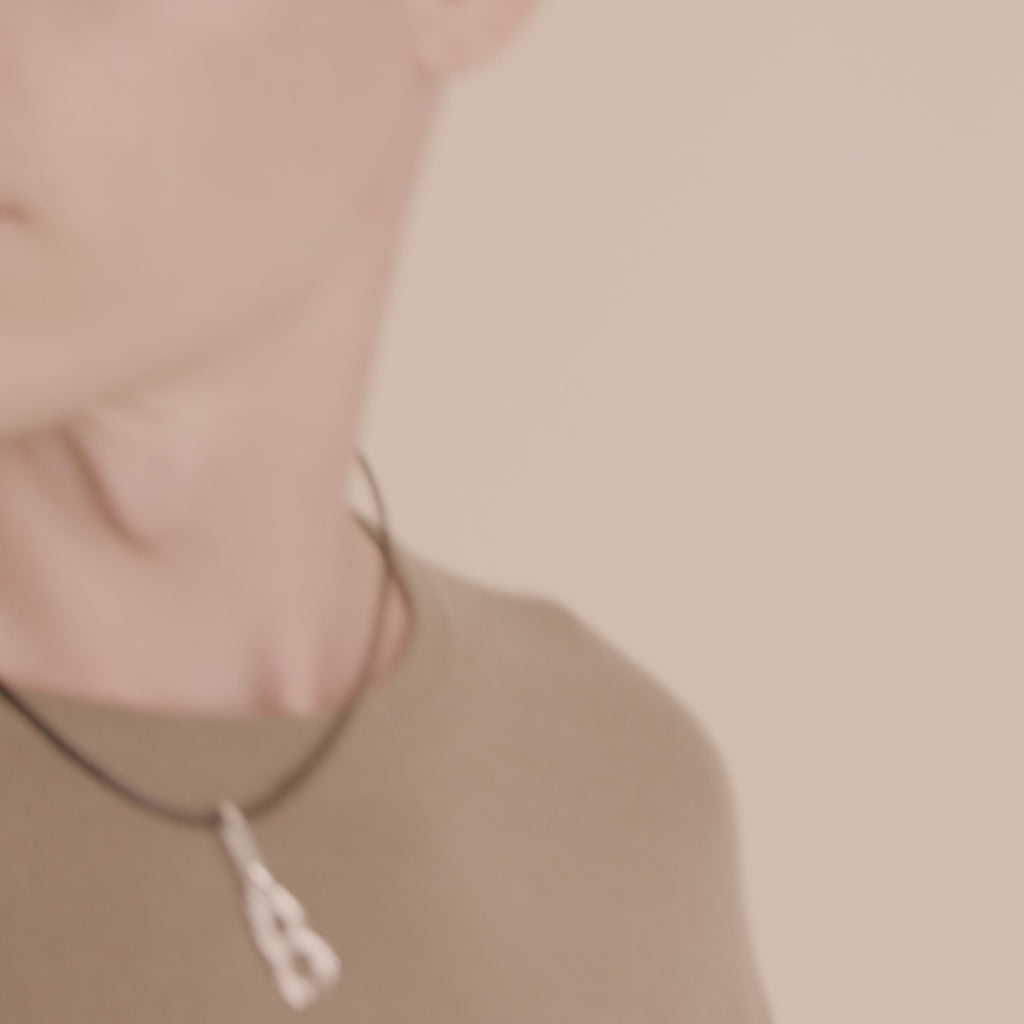 CHARM pendant B, silver-plated