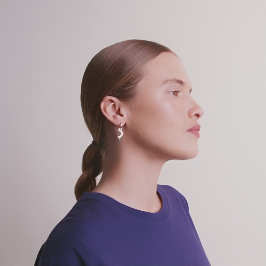 THERA single earring silver-plated – Pilgrim