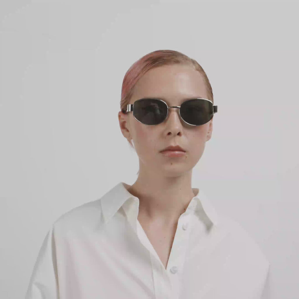 REILLY solbriller brun/sølv