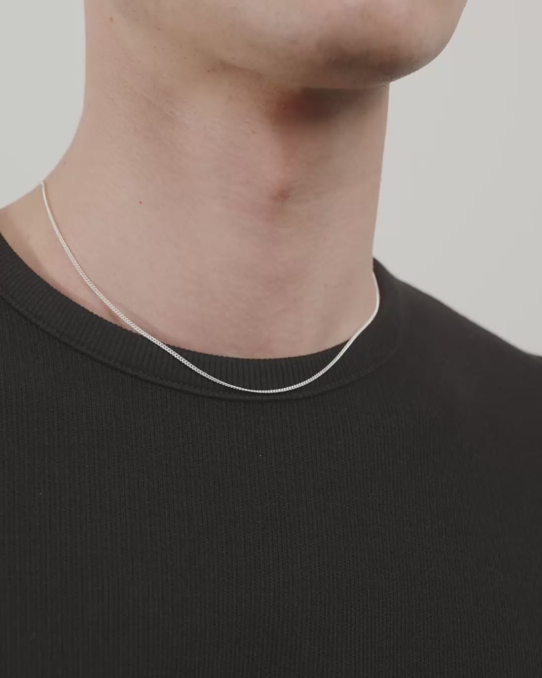 ESME halsband silverpläterat