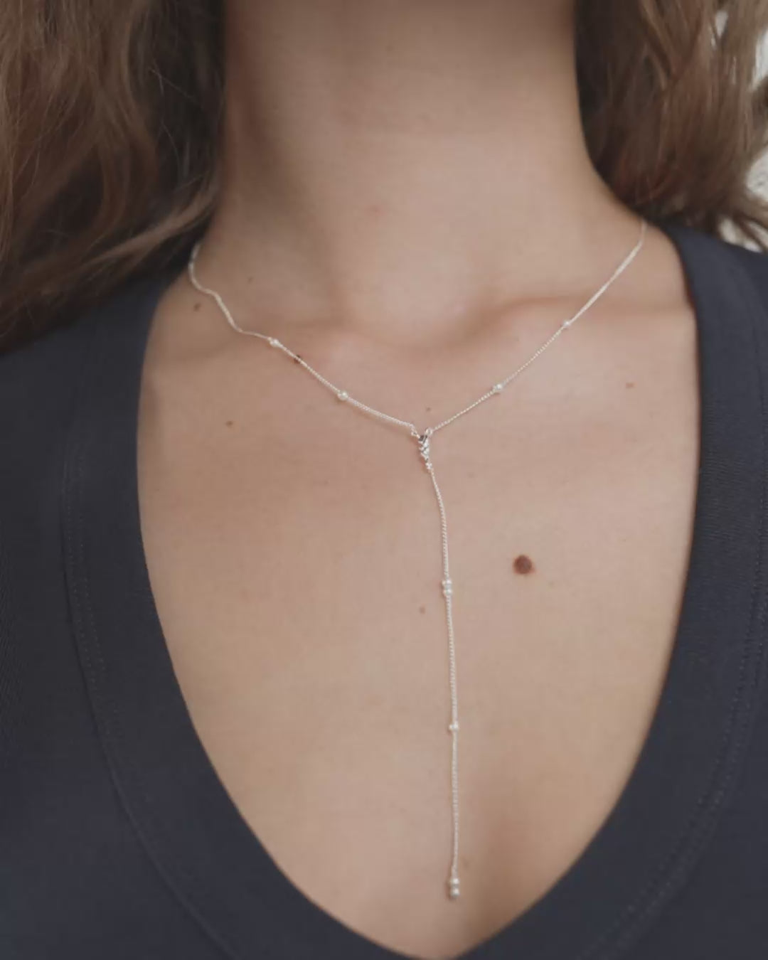 ERON necklace silver-plated