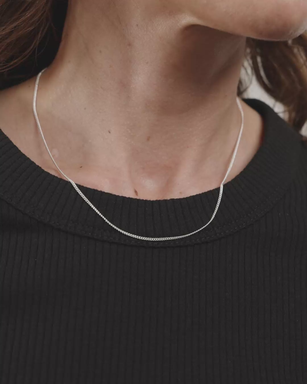 ESME halsband silverpläterat
