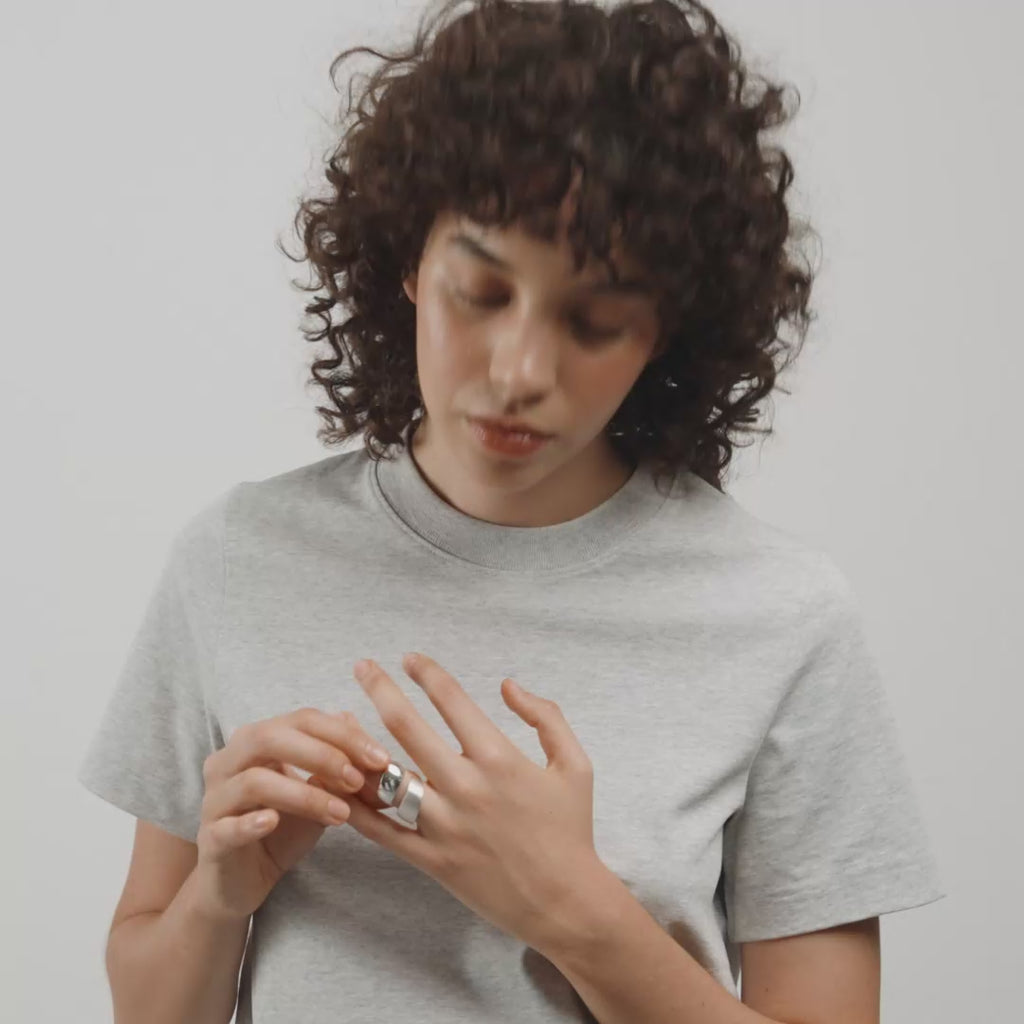 ALMA Ring, versilbert