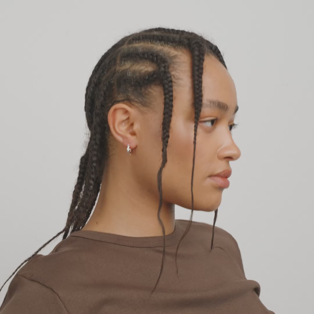 DECLAN earrings silver-plated