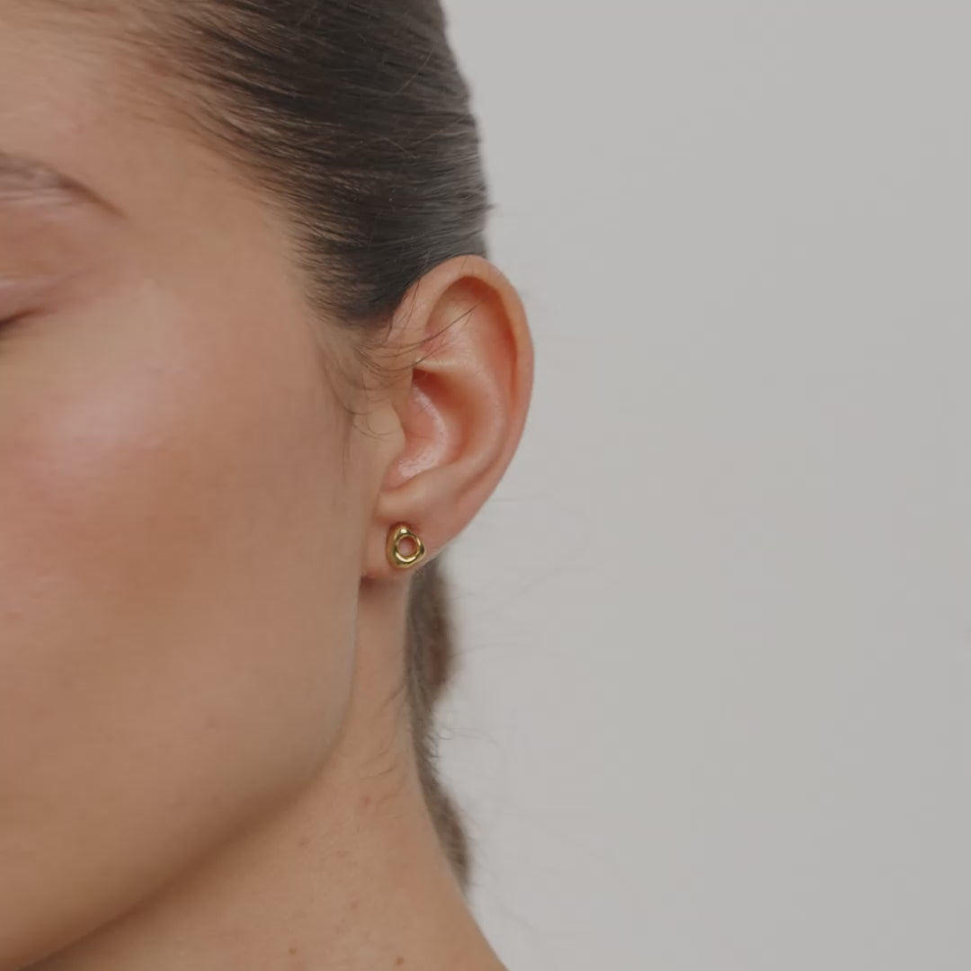 FREE earrings silver-plated