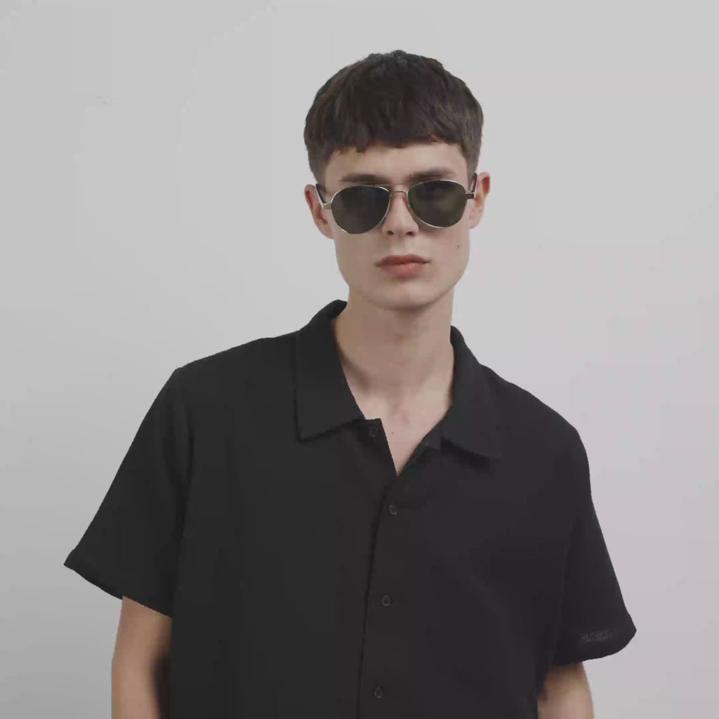 CHEVY Sonnenbrille braun/silber