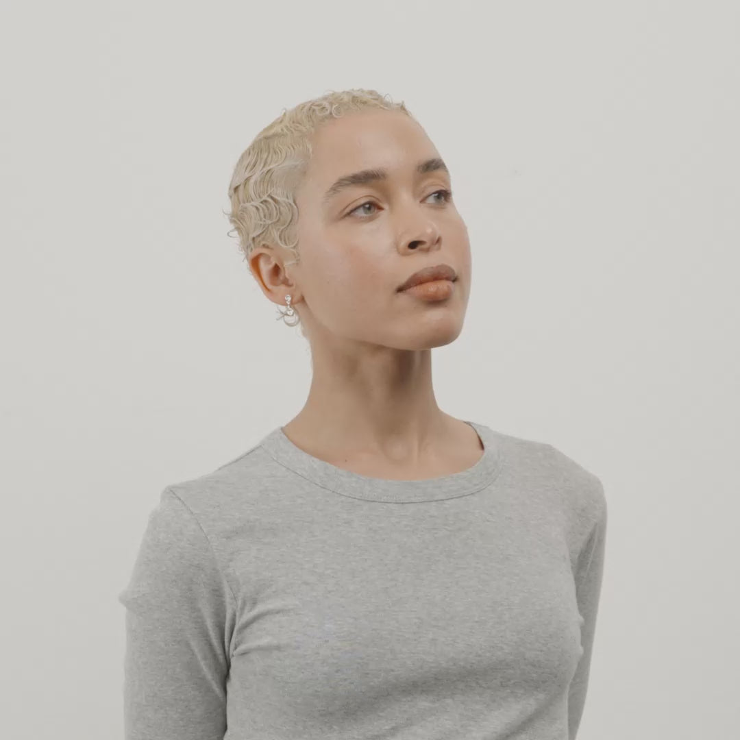 ELIYAH Ohrringe versilbert
