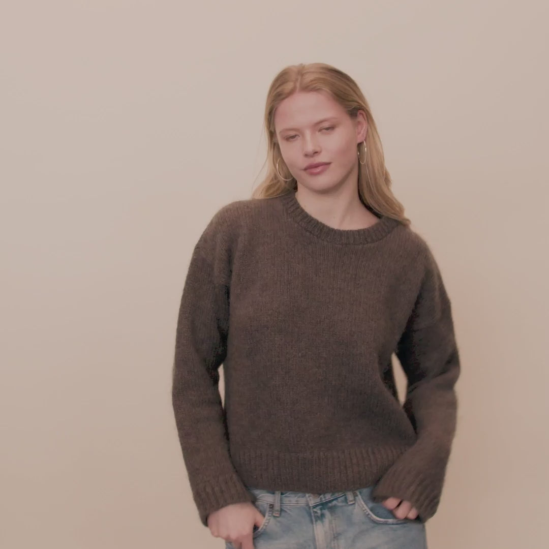 TILLY große Creolen, versilbert