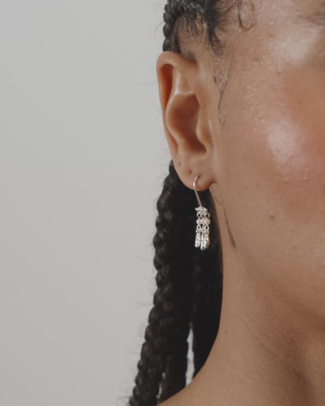 VIREL earrings silver-plated