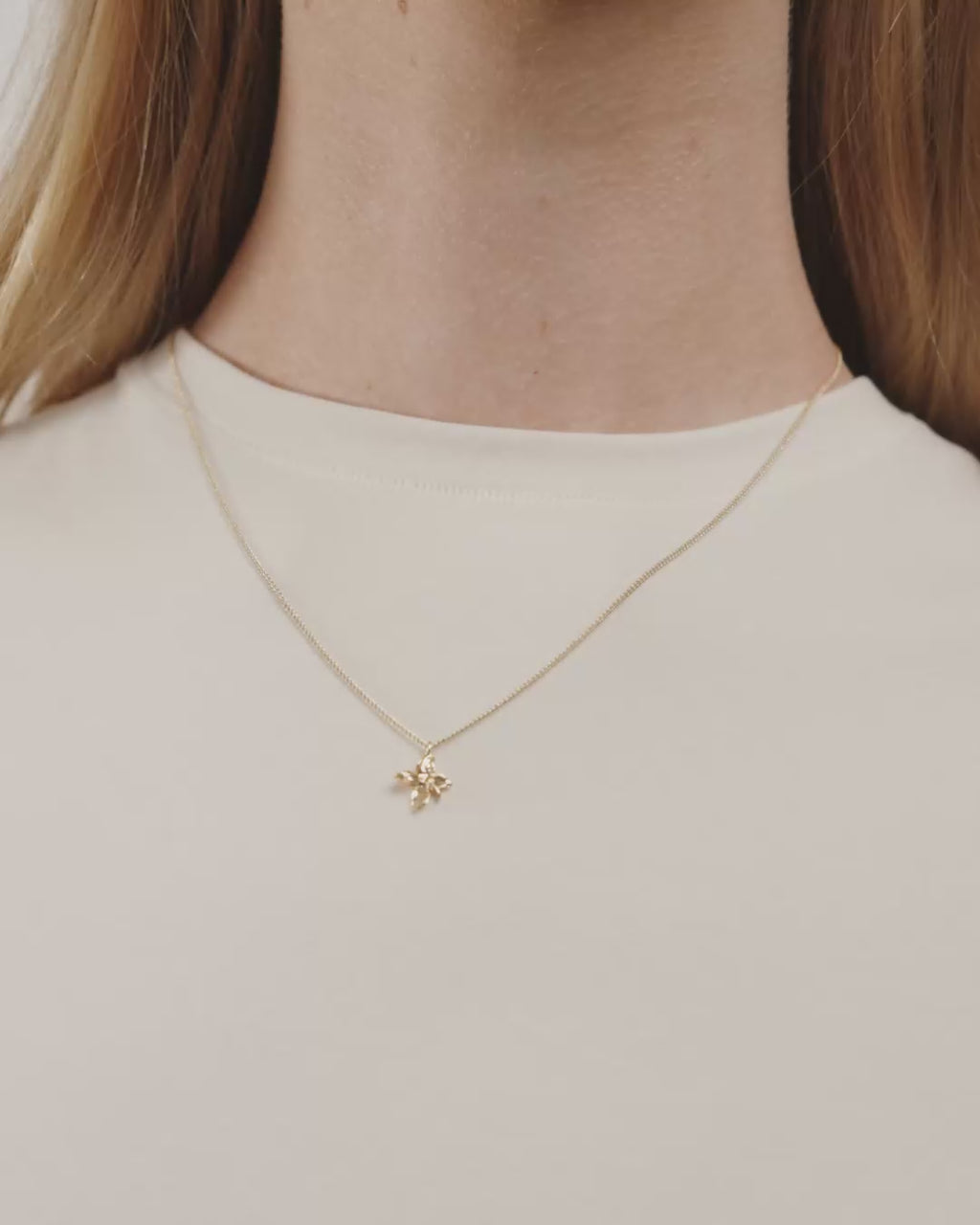 TRACE halsband guldpläterat
