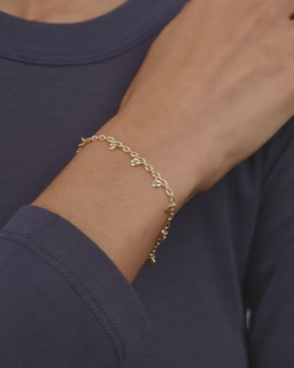 PANNA coin bracelet gold-plated