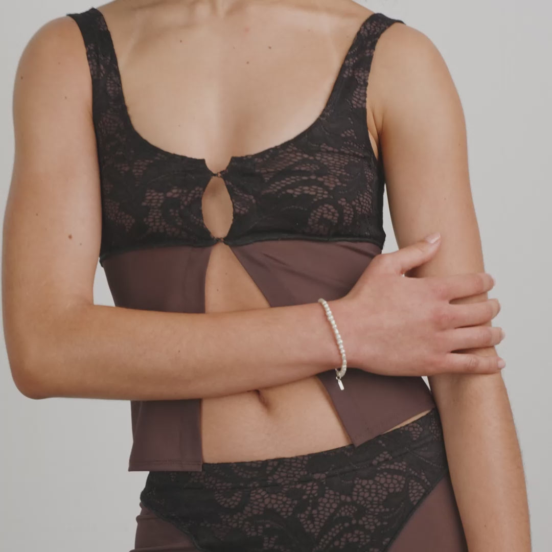 ELLIANA armband silverpläterat