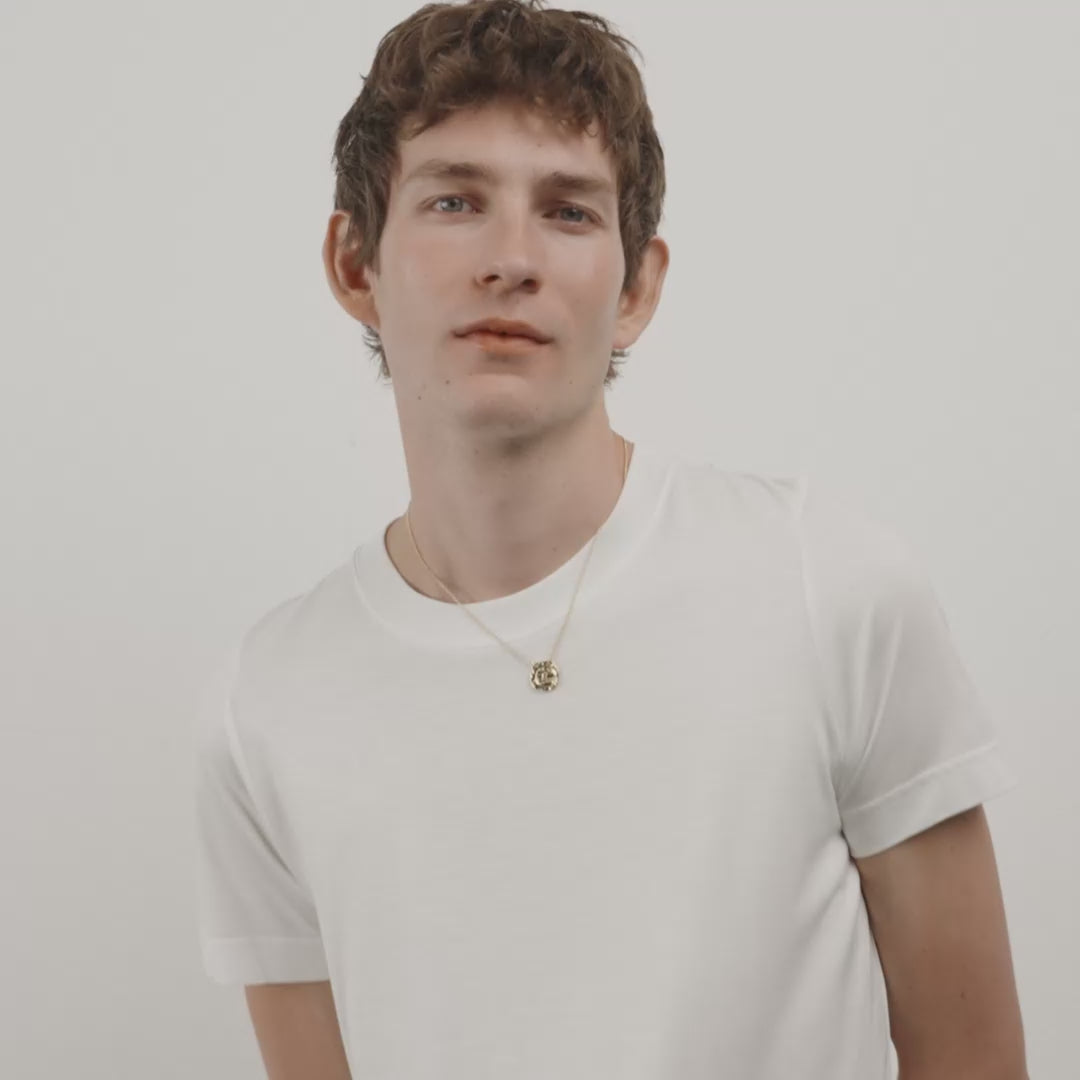 MSF necklace gold-plated