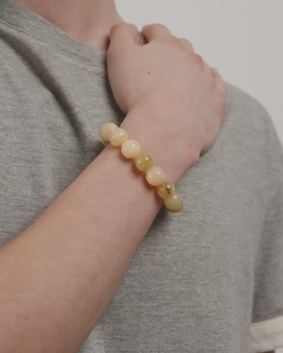 AASE bracelet honey marble