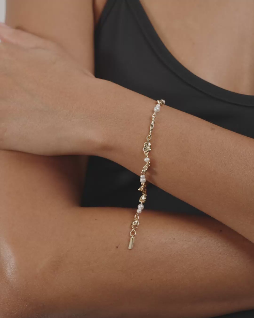 SLOAN bracelet gold-plated