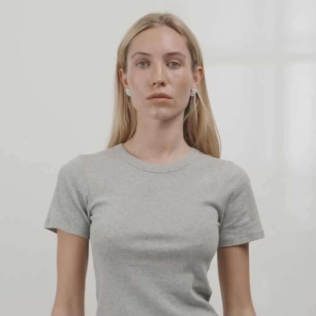EMBER örhängen silverpläterade
