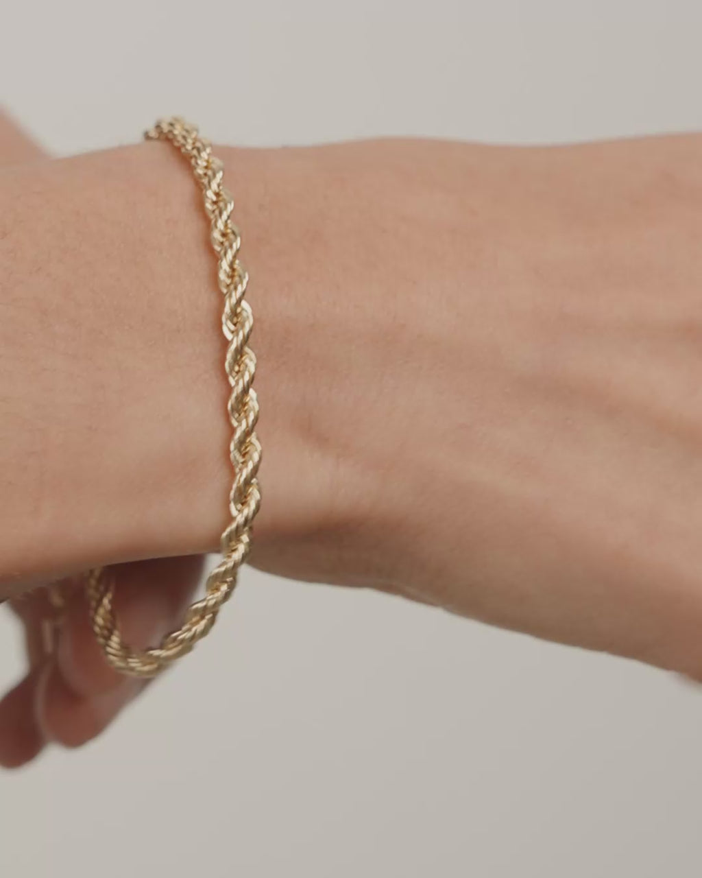PAM robe chain bracelet gold-plated