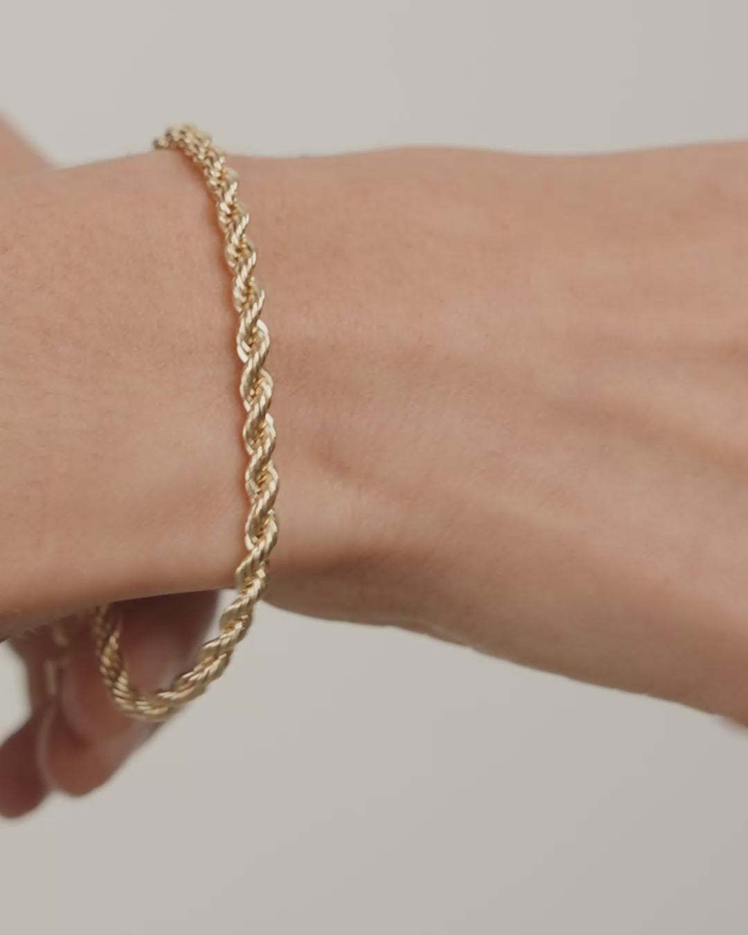 PAM robe chain bracelet gold-plated