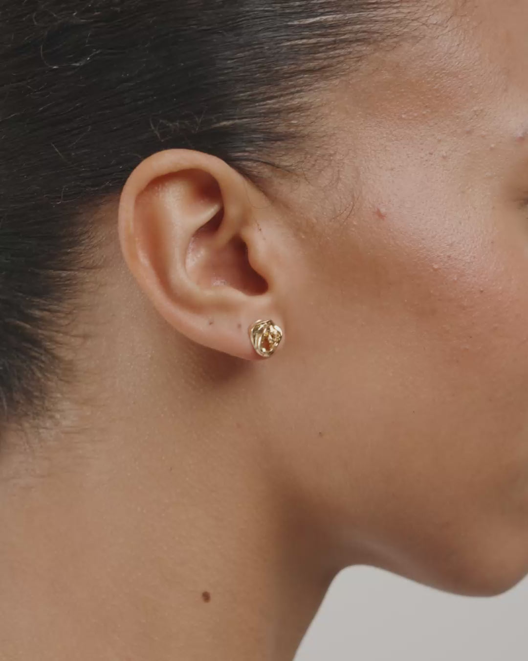 RIYAN earrings gold-plated