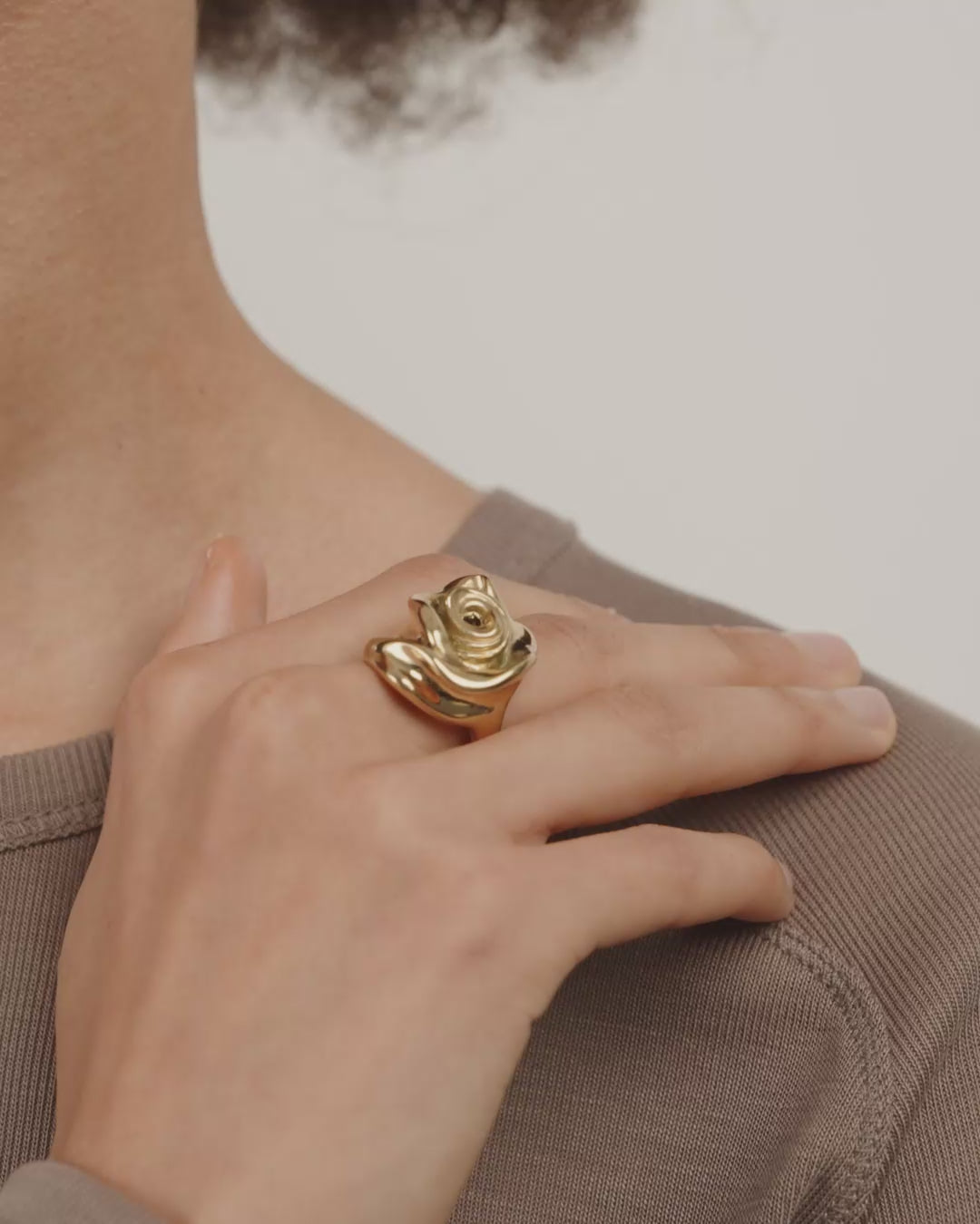 INNER ring gold-plated