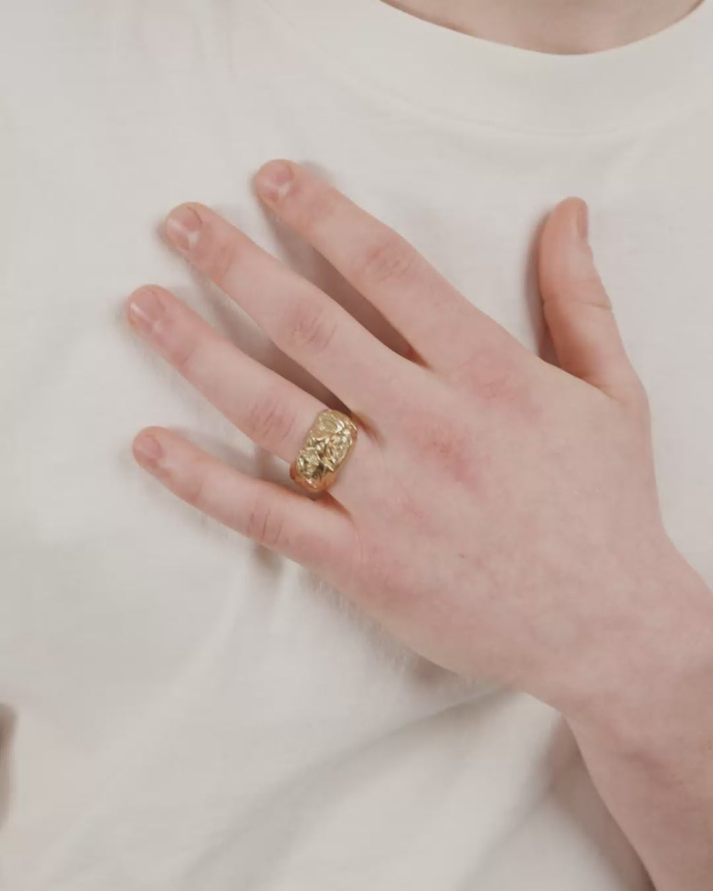LIOR Ring vergoldet