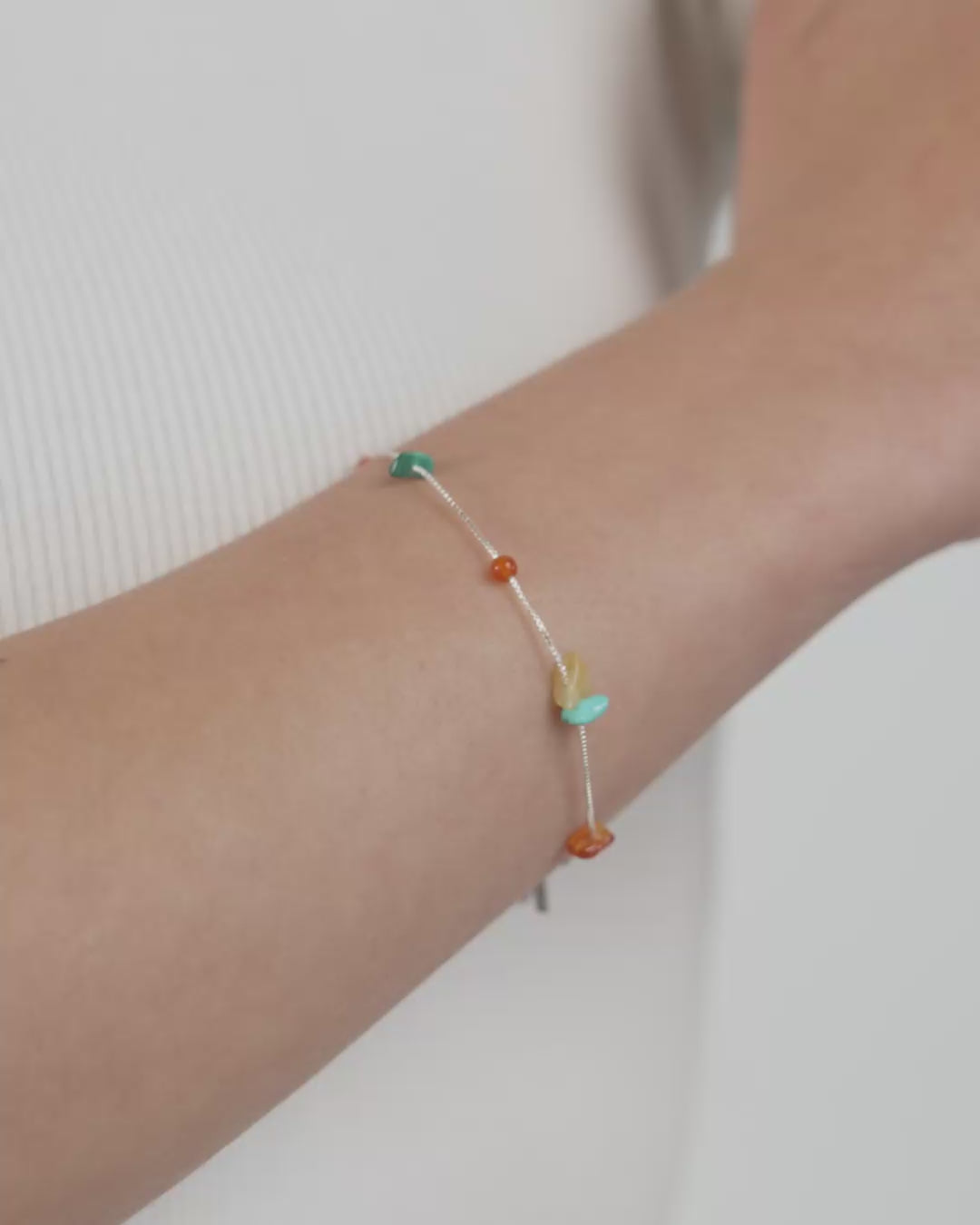 NARI armbånd sølvbelagt