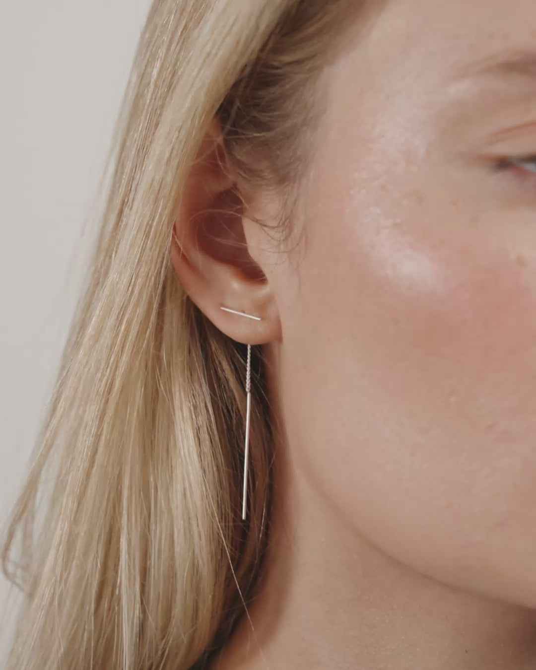 BRIELLE earrings silver-plated