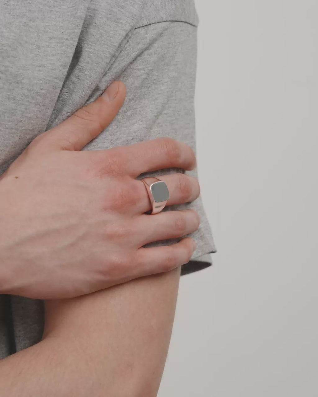 ORIEM ring versilbert