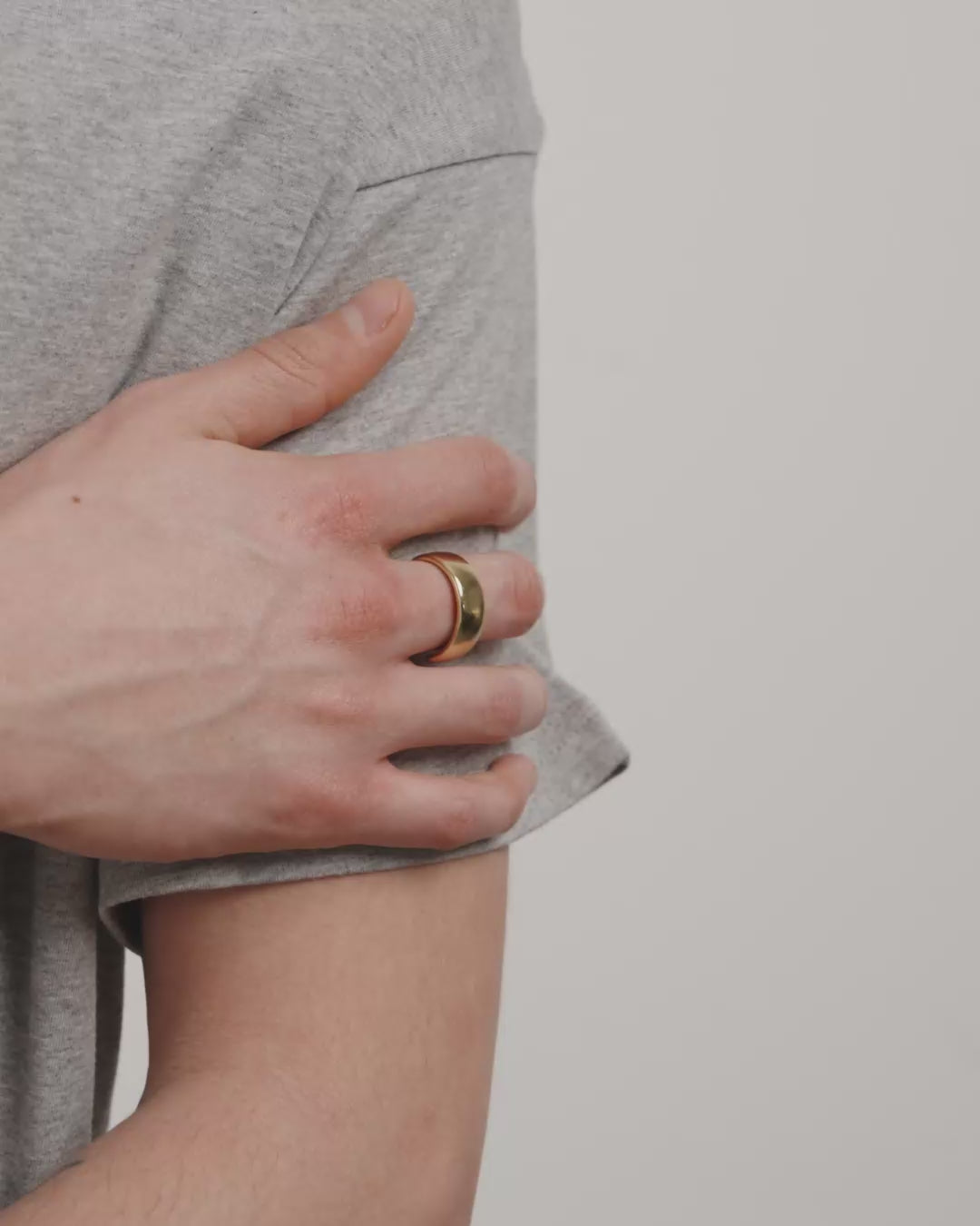 ELIO Ring vergoldet