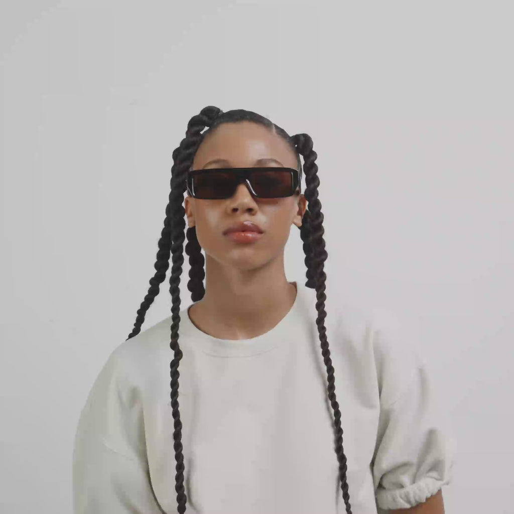JANI Sonnenbrille dunkelbraun