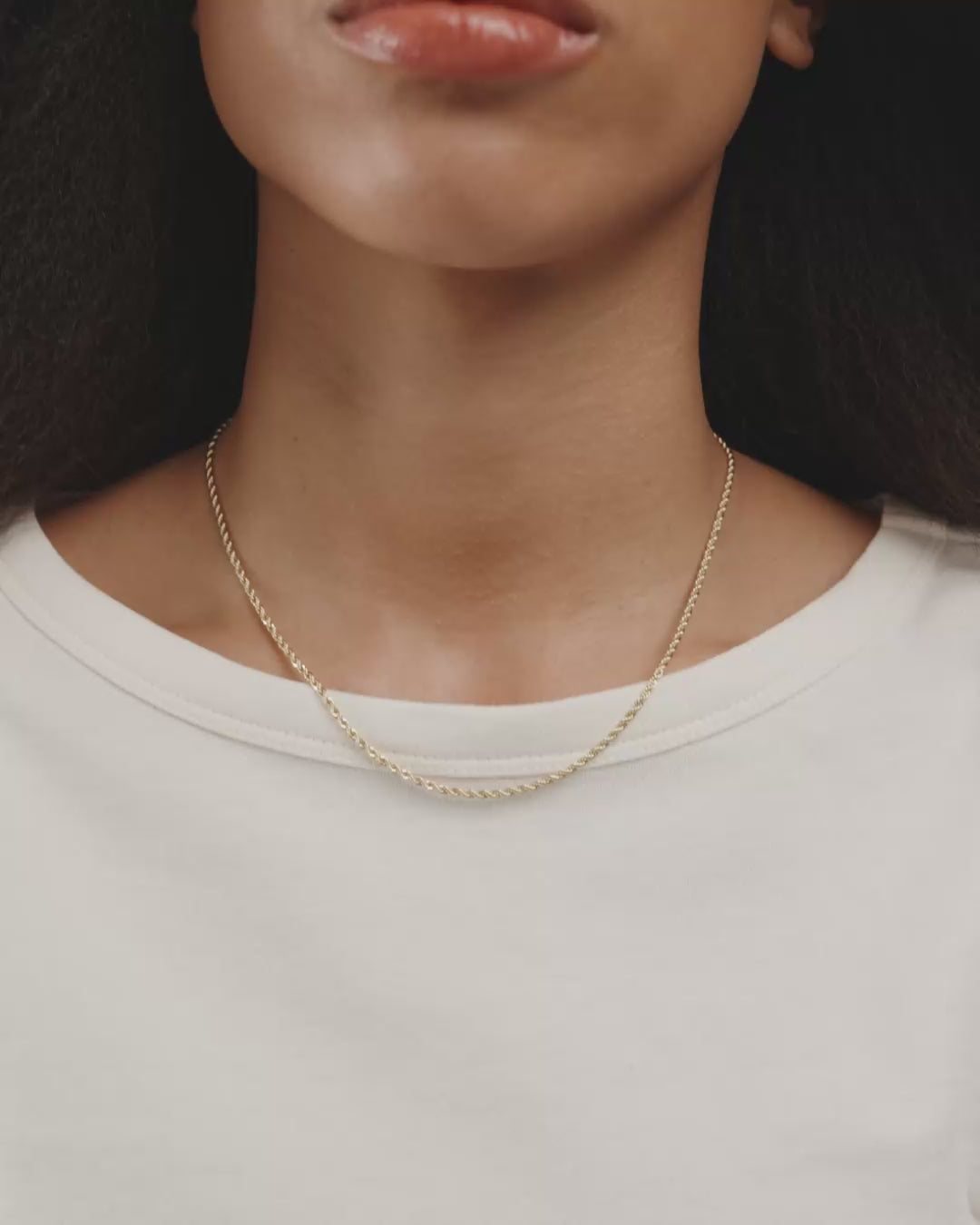 PAM Robe Kette Halskette, vergoldet