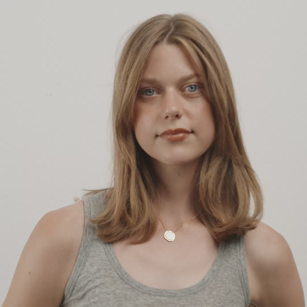 MSF necklace gold-plated