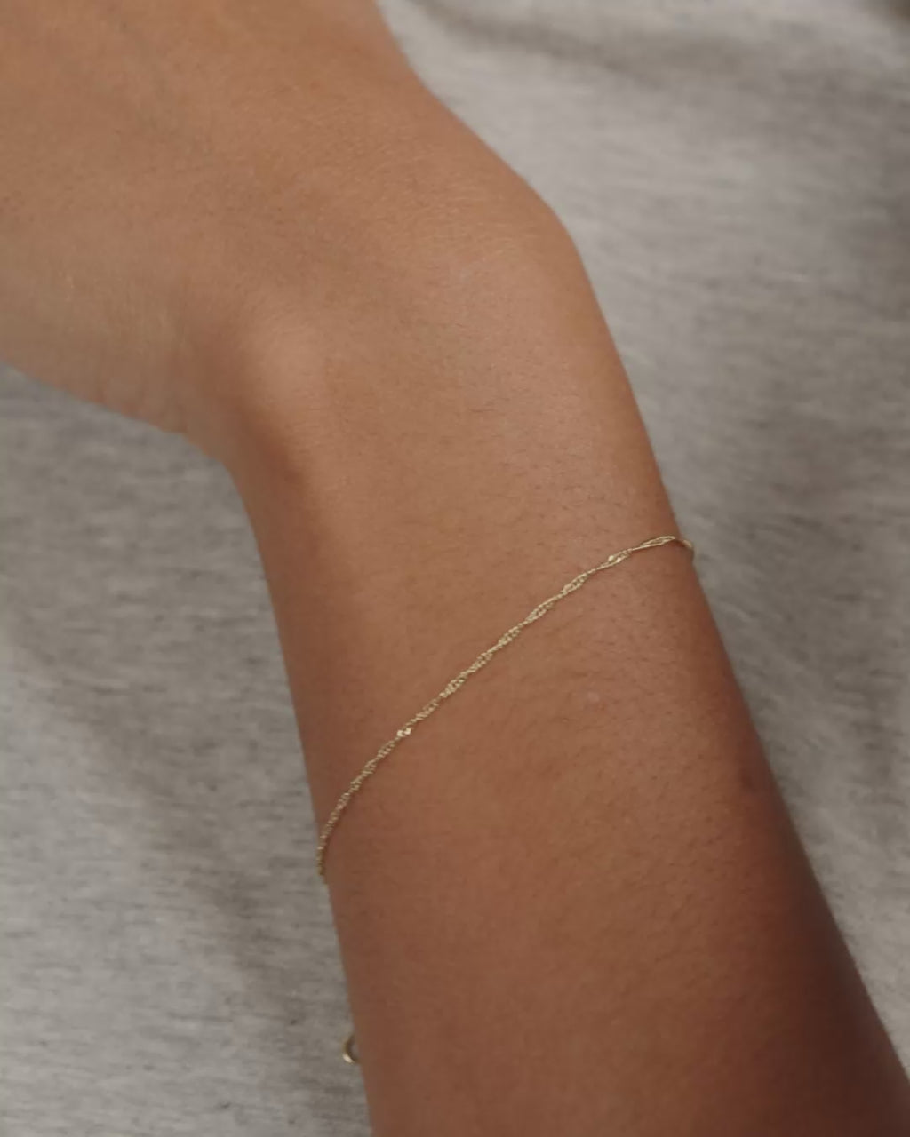 PERI twirl bracelet silver-plated