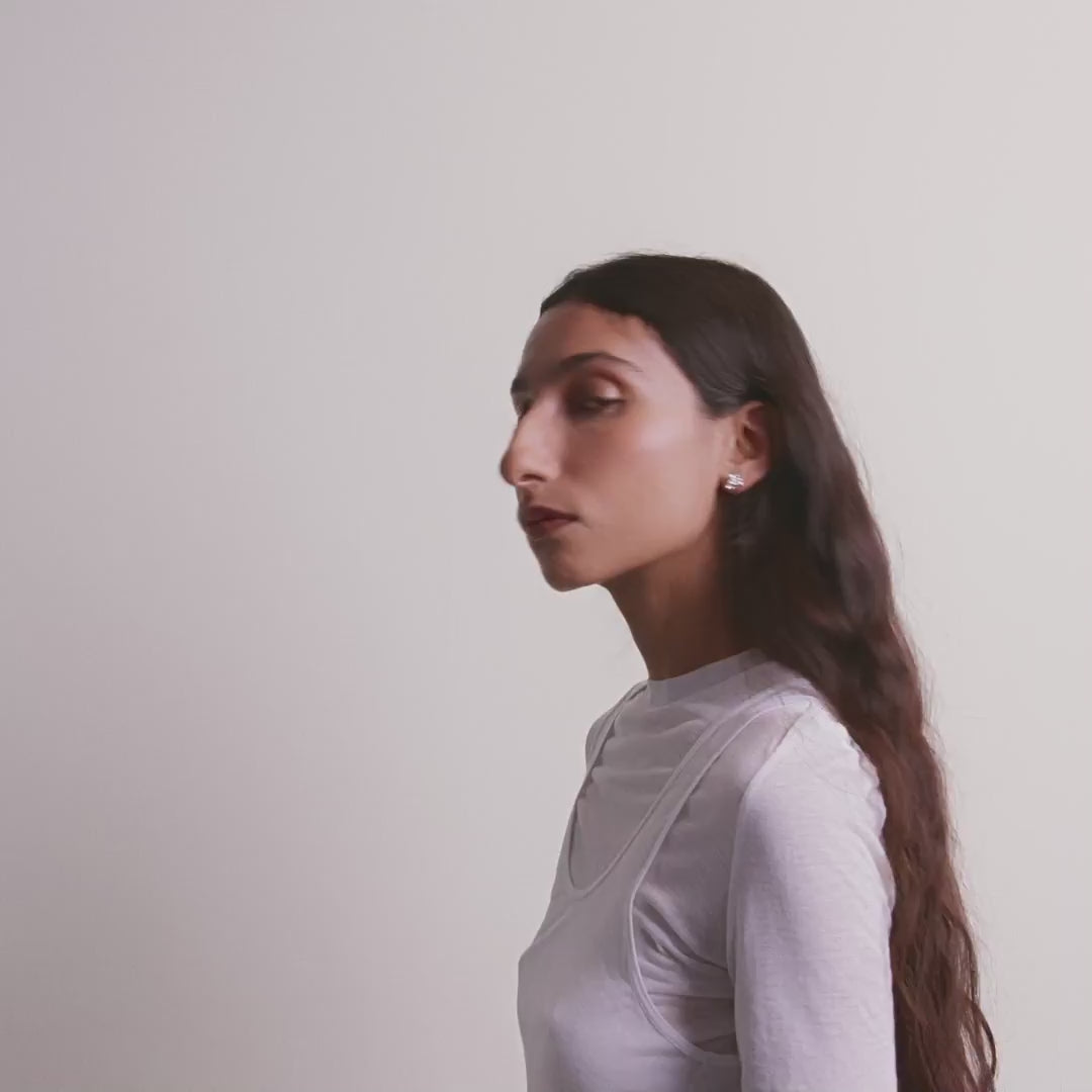 INAYA Ohrringe versilbert