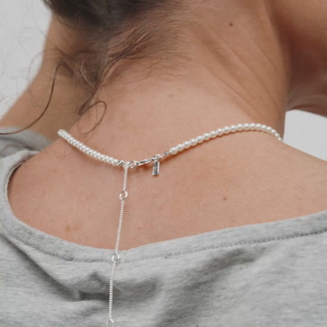 JANNI necklace silver-plated