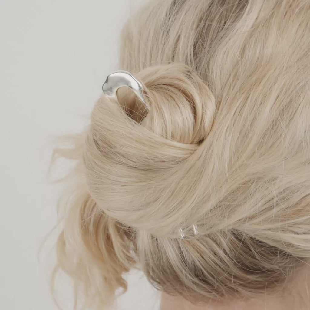 AMARIS hair accessory sølvbelagt
