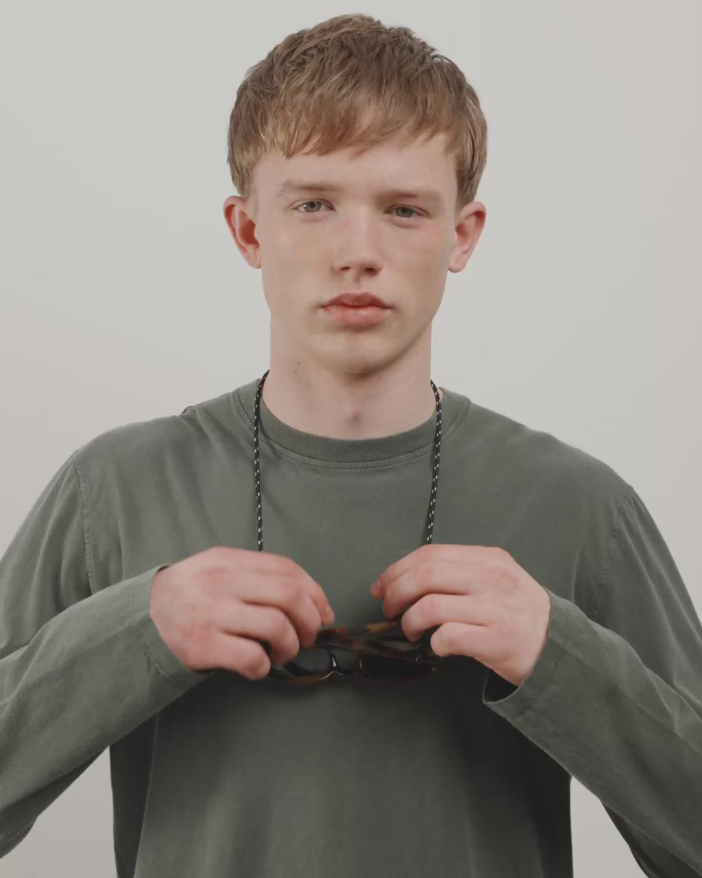 LIORA Weißes Paracord für Sonnenbrillen