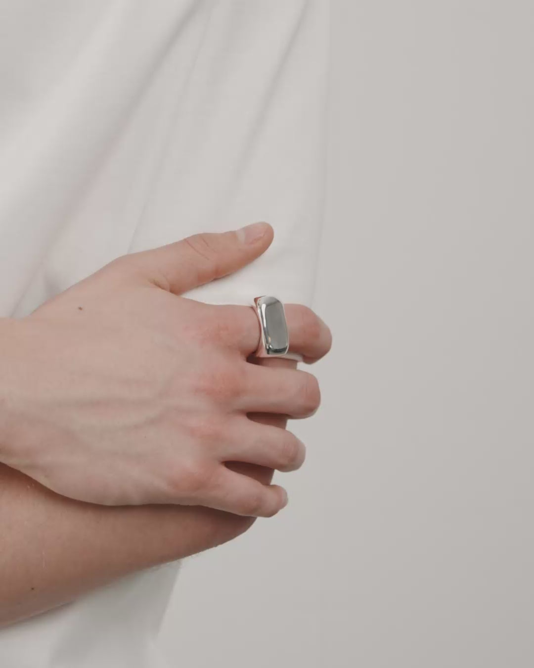 AERO Ring versilbert
