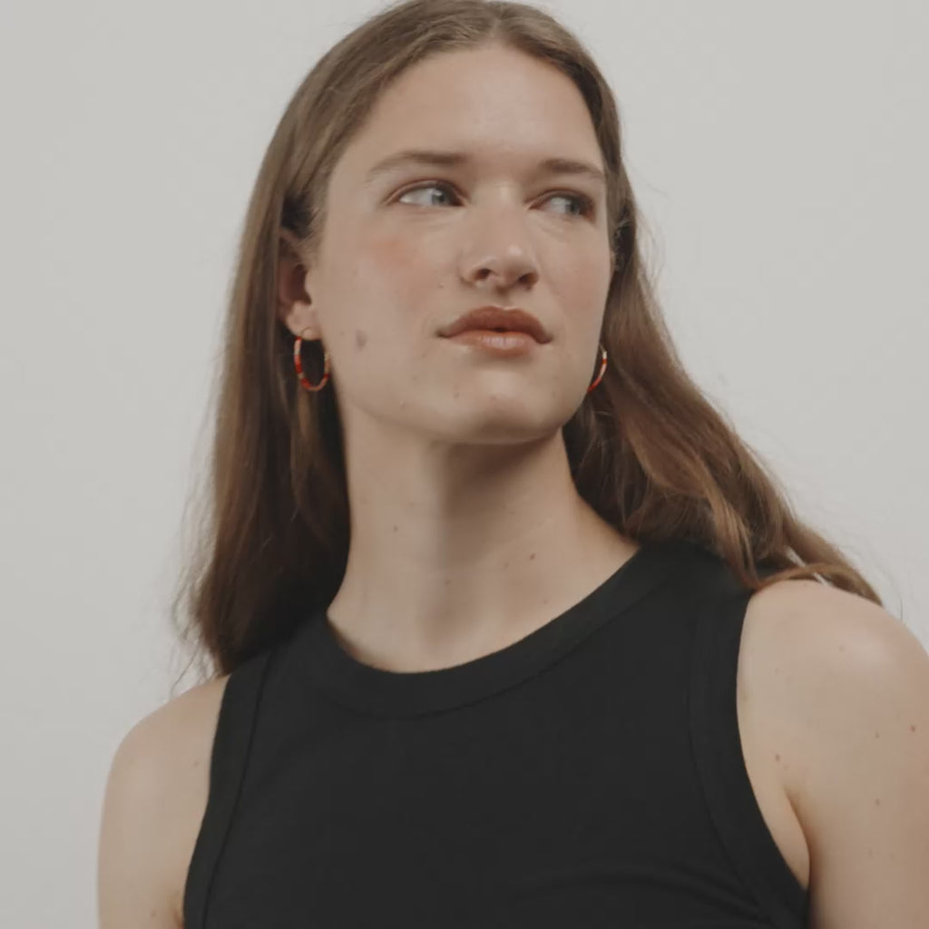 ALISON øredobber multi, gullbelagt