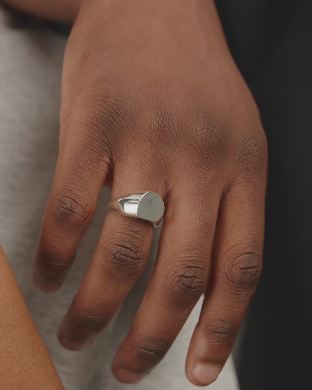 PRESENCE Ring vergoldet