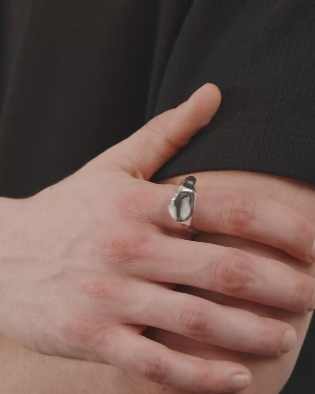 INDI Ring versilbert