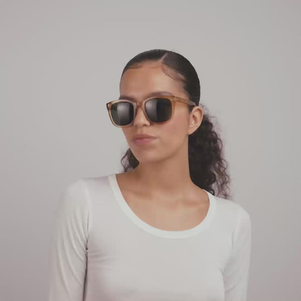 KATYA Sonnenbrille in Hellbraun