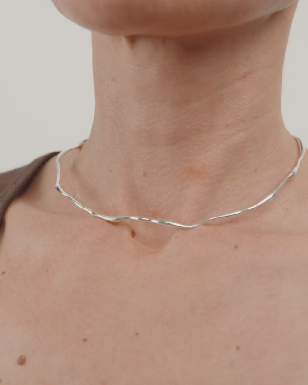 xDEA PAVE CUFF NECKLACE