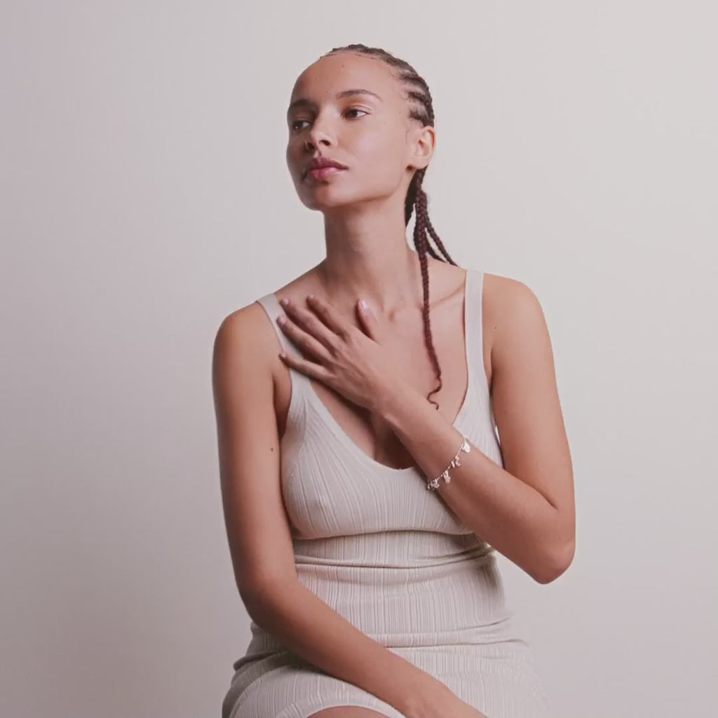 PRUCENCE bracelet silver-plated