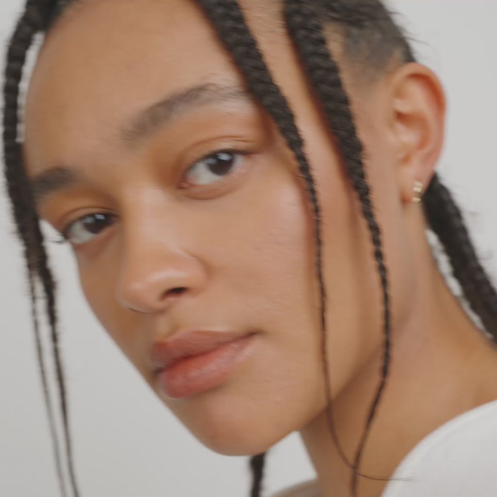 LYRIC single øredobb gullbelagt