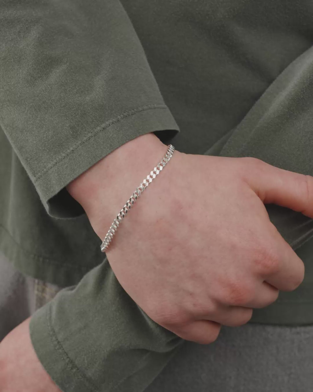 TARO bracelet silver-plated